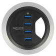Delock In-Desk 4 Port USB 3.0 Hub | Klikk Malta