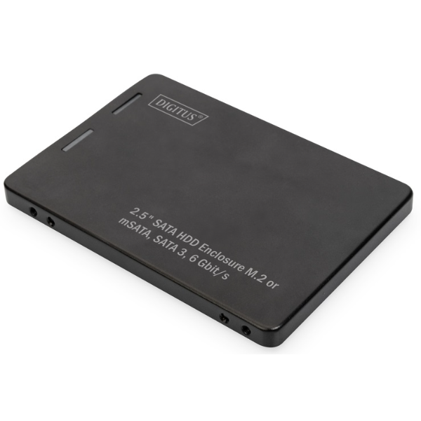 Digitus 2.5 inch M.2 / mSATA to SATA Enclosure | Klikk Malta
