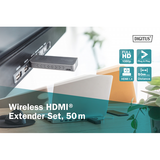 Digitus Wireless HDMI Extender Set 50m | Klikk Malta