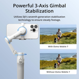 DJI Osmo Mobile 7 Gimbal - Grey | Klikk Malta