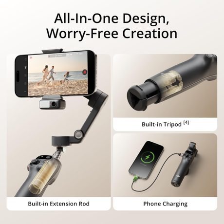 DJI Osmo Mobile 7P Gimbal - Grey | Klikk Malta