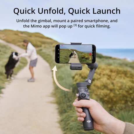 DJI Osmo Mobile 7P Gimbal - Grey | Klikk Malta