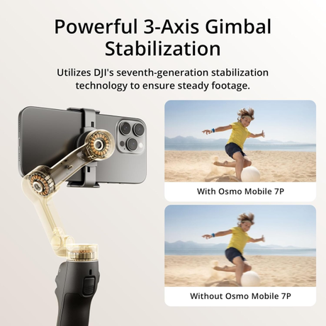 DJI Osmo Mobile 7P Gimbal - Grey | Klikk Malta