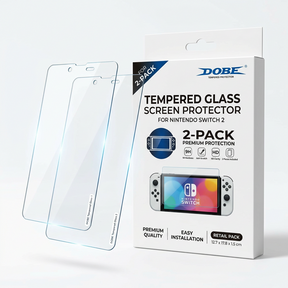 Dobe Tempered Glass for Nintendo Switch 2 2-pk