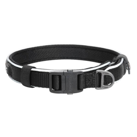 Dogness Reflective Series Collar Black M | Klikk Malta
