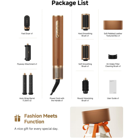 Dreame AirStyle Pro 7-in-1 Hair Styler Gold | Klikk Malta