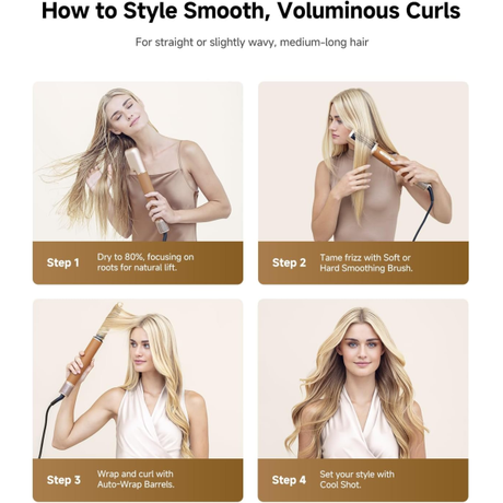 Dreame AirStyle Pro 7-in-1 Hair Styler Gold | Klikk Malta