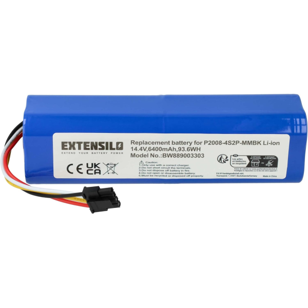 Dreame L10sP/L10sU/L20U/MiMop2 Battery 6400... | Klikk Malta