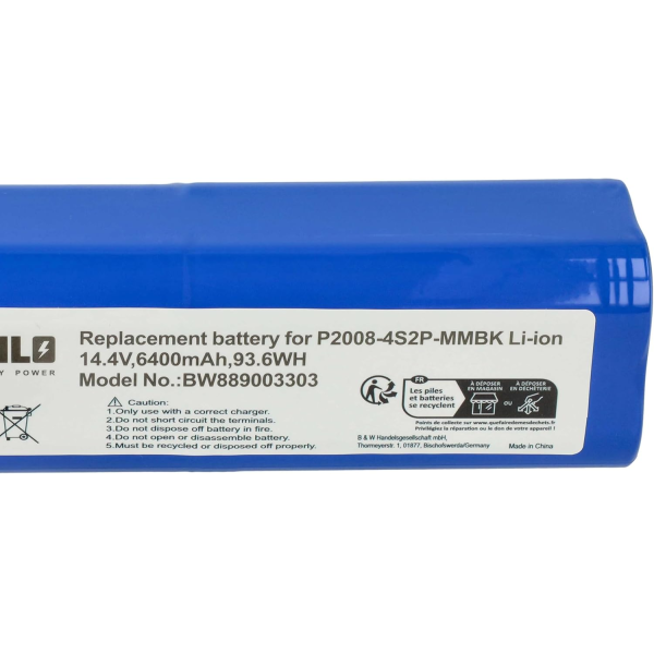 Dreame L10sP/L10sU/L20U/MiMop2 Battery 6400... | Klikk Malta