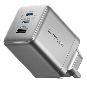 EcoFlow RAPID Pro GaN Charger UK 100W 3-port | Klikk Malta