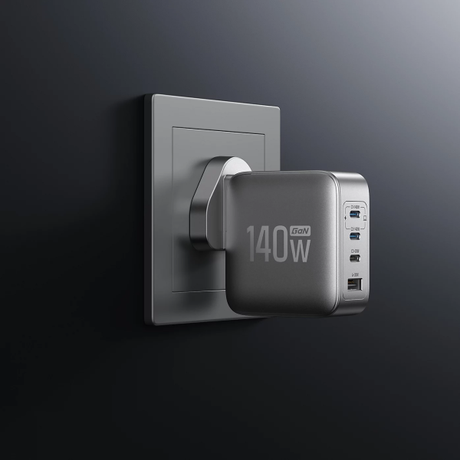 EcoFlow RAPID Pro GaN Charger UK 140W 4-port | Klikk Malta