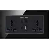 Electric Wall Socket Outlet Universal Doubl... | Klikk Malta