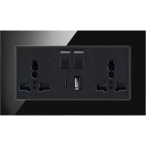 Electric Wall Socket Outlet Universal Doubl... | Klikk Malta