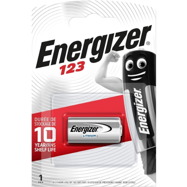 Energizer CR123A 3V Battery | Klikk Malta