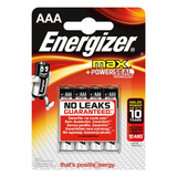 Energizer Max Alkaline AAA Battery (4-pack) | Klikk Malta