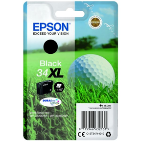 Epson 34XL Black Ink Cartridge | Klikk Malta