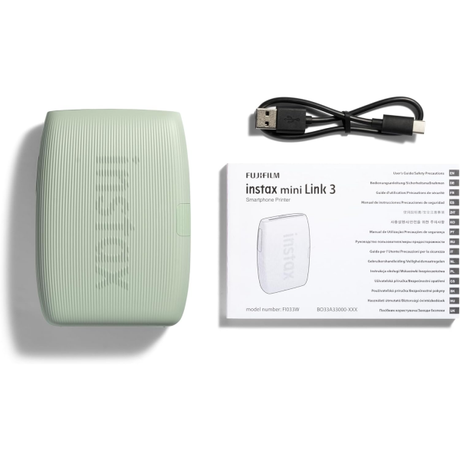 Fujifilm Instax mini Link 3 Printer Sage Green | Klikk Malta