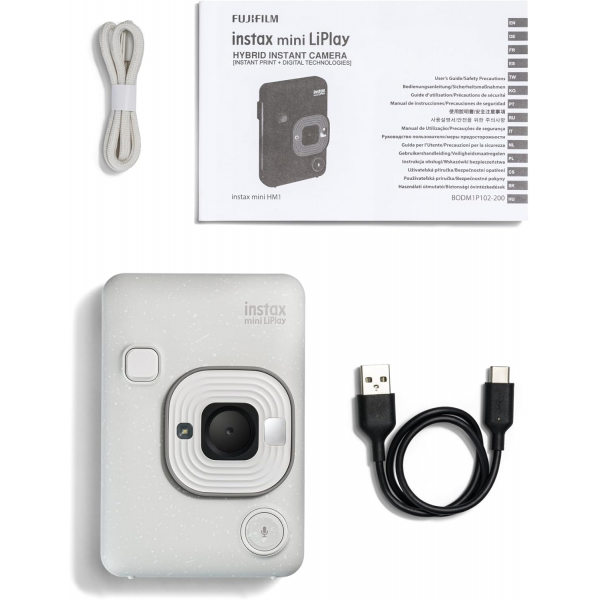Fujifilm Instax mini LiPlay (2024) Misty White | Klikk Malta