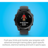 Garmin Fenix E 47mm Black | Klikk Malta