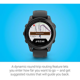 Garmin Fenix E 47mm Black | Klikk Malta