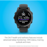 Garmin Fenix E 47mm Black | Klikk Malta