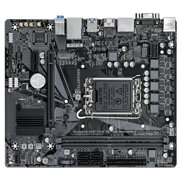 Gigabyte H610M S2H V3 Intel LGA1700 DDR4 Mo... | Klikk Malta