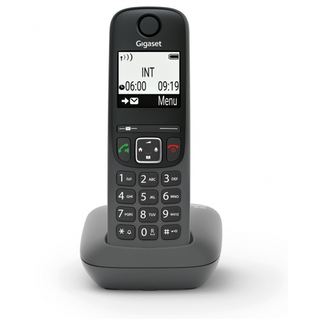 Gigaset AS490 Single Cordless Telephone Bla... | Klikk Malta