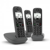 Gigaset AS490 Trio Cordless Telephone Set B... | Klikk Malta