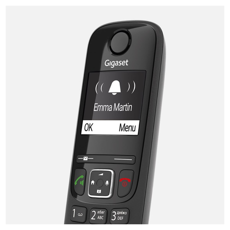 Gigaset AS690 Cordless Phone Black | Klikk Malta