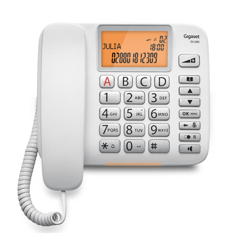 Gigaset DL580 Single Corded Telephone Set W... | Klikk Malta