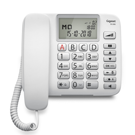 Gigaset DL580 Single Corded Telephone Set W... | Klikk Malta