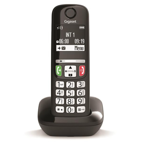Gigaset E270 DECT Cordless Telephone Black | Klikk Malta