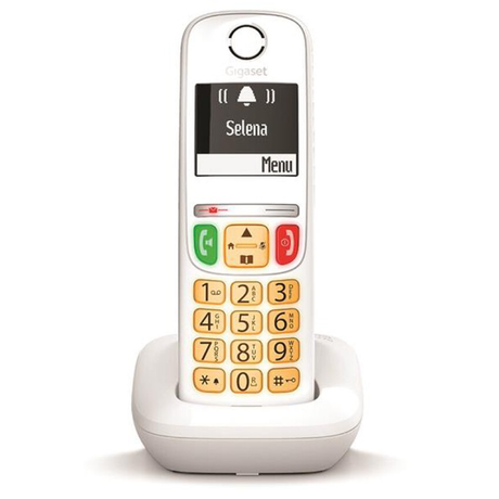 Gigaset E270 DECT Cordless Telephone White | Klikk Malta
