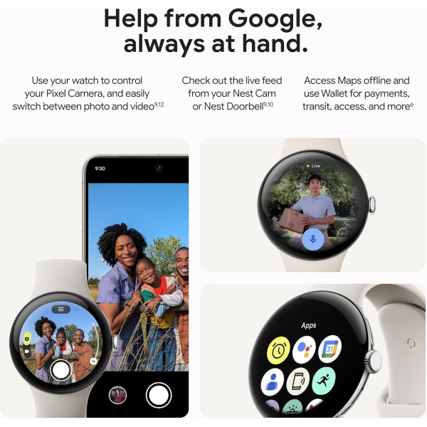 Google Pixel Watch 3 45mm Bluetooth & Wi-Fi... | Klikk Malta