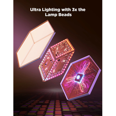Govee Glide Hexagon Light Panels Ultra Wi-F... | Klikk Malta