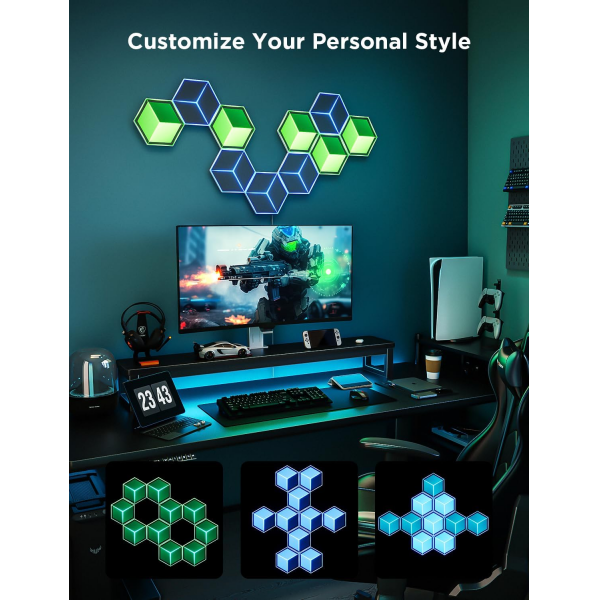 Govee Glide Hexagon Light Panels Ultra Wi-F... | Klikk Malta