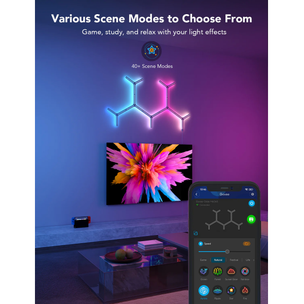 Govee Glide Wi-Fi & Bluetooth Smart  Y Lights | Klikk Malta