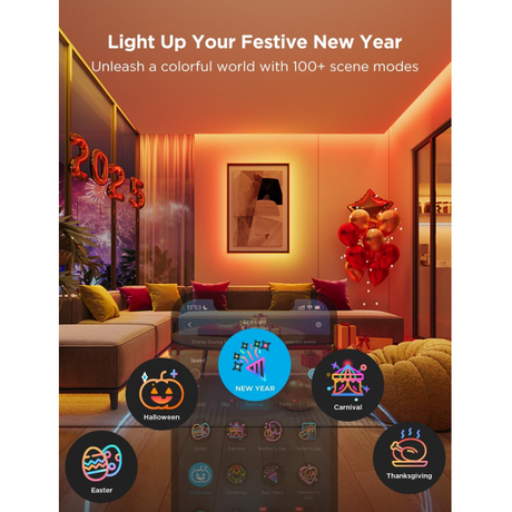 Govee Strip Light 2 Pro Expansion Kit 1m | Klikk Malta
