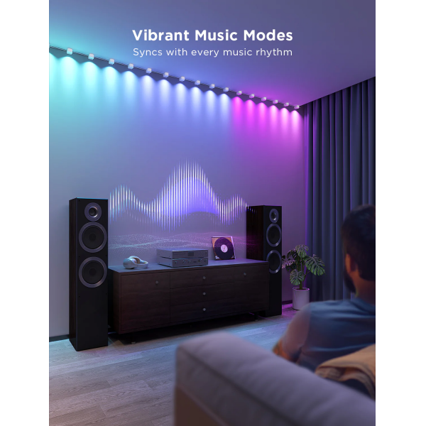 Govee Wi-Fi & Bluetooth Smart LED RGBIC (Mu... | Klikk Malta