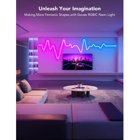 Govee Wi-Fi & Bluetooth Smart Neon LED RGBI... | Klikk Malta