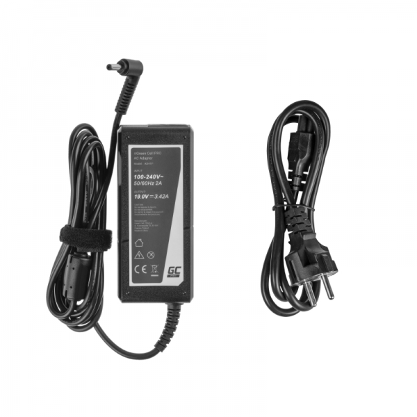 Green Cell Pro 65W Asus Laptop Power Supply | Klikk Malta