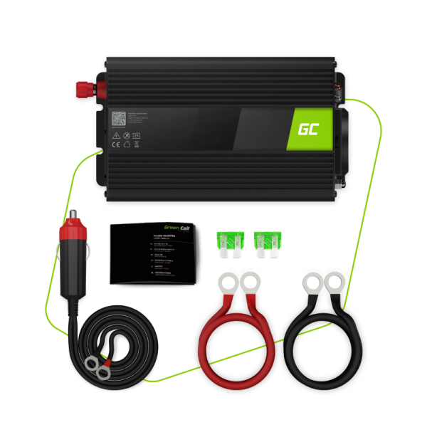 Green Cell Power Inverter 12V to 230V 1000W... | Klikk Malta