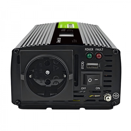 Green Cell Power Inverter 12V to 230V 500W/... | Klikk Malta