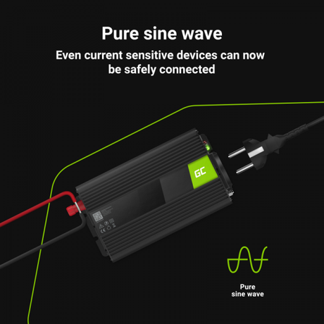 Green Cell Power Inverter  Converts 12V to ... | Klikk Malta