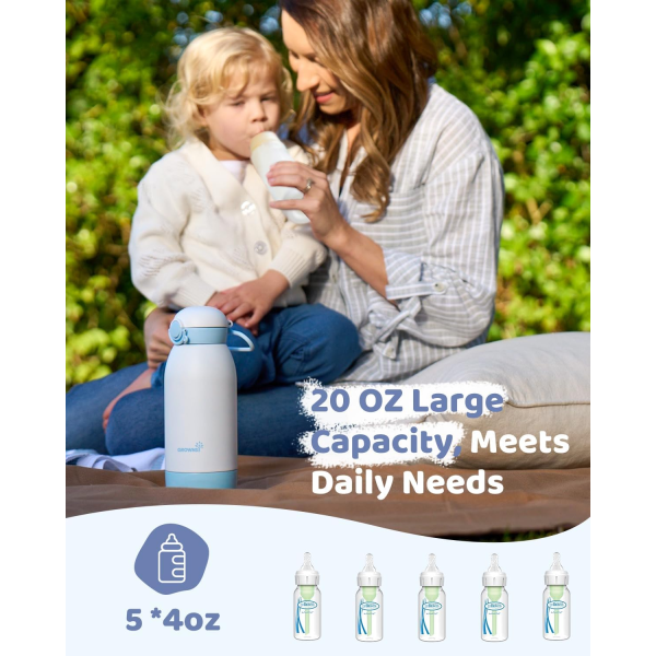 Grownsy Portable Milk Warmer | Klikk Malta