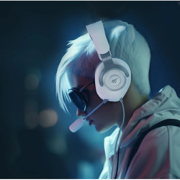 HAVIT 3.5mm Gaming Series Headphones White | Klikk Malta