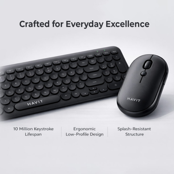 HAVIT PC Series Wireless Keyboard & Mouse C... | Klikk Malta
