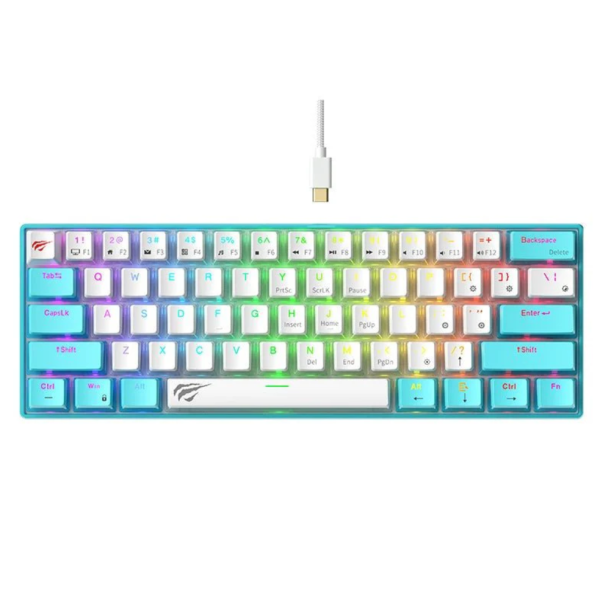 HAVIT RGB Mechanical Keyboard Blue | Klikk Malta