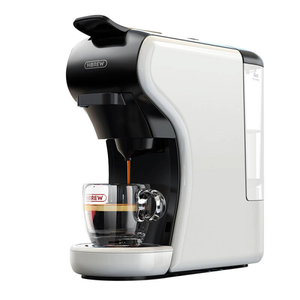 HiBREW 4-in-1 Capsule Coffee Machine White | Klikk Malta
