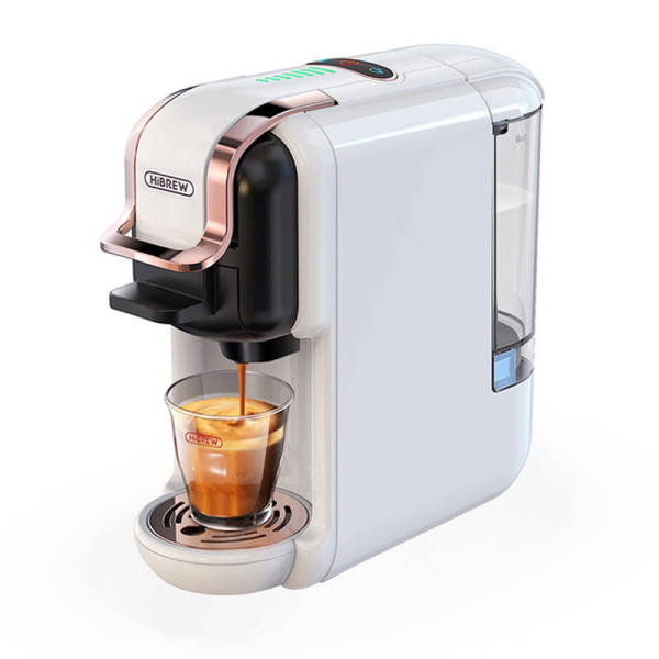 HiBREW H2B 5-in-1 Capsule Coffee Machine White | Klikk Malta